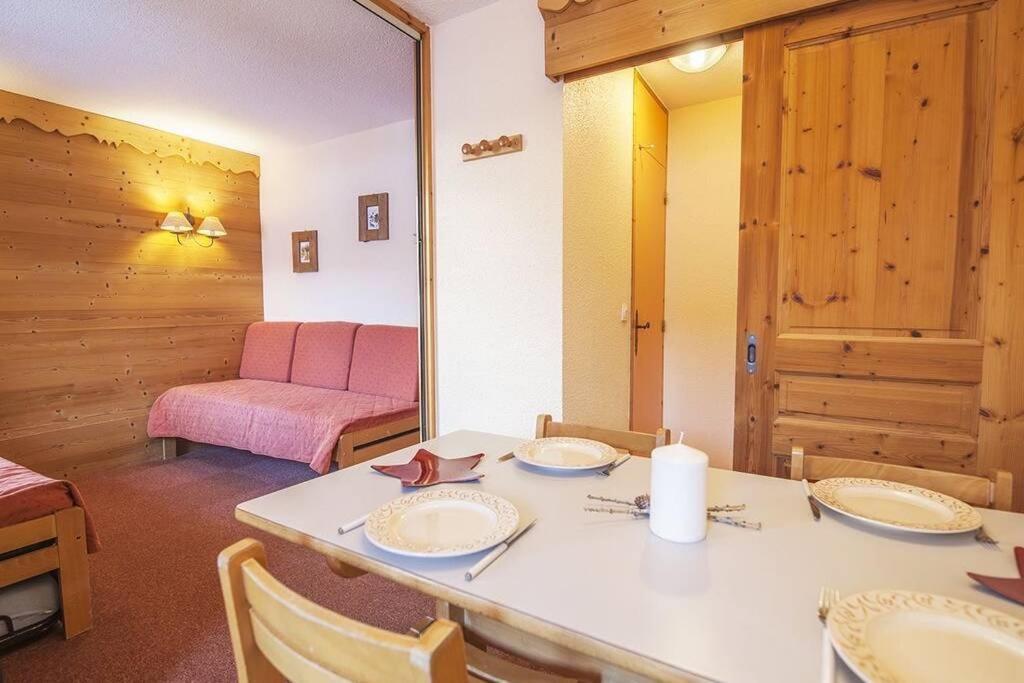 Appt Avec Balcon, Ete Et Hiver, Doucy-Valmorel La Lechere Bagian luar foto